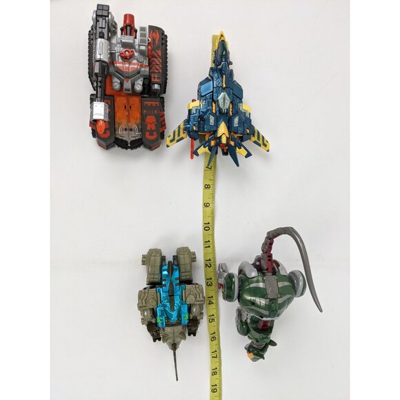 Transformers Beast Wars Deluxe Lot of 4 Vintage Rattrap Tankor Rhinox Jetstorm - Picture 11 of 11